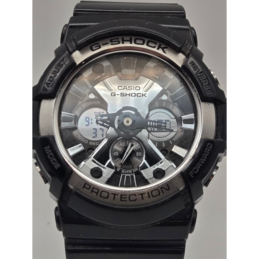 Casio G-Shock Ana-Digi Watch Magnetic Resistant Resin Band Sport Mens Utility